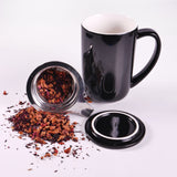 Tea Cup with infuser and Lid