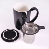 Tea Cup with infuser and Lid